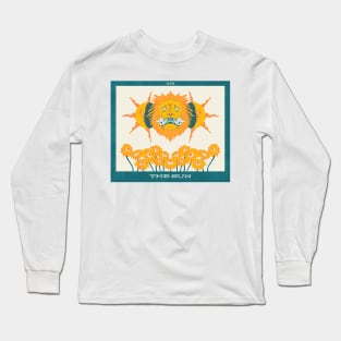 The Sun Tarot Card Long Sleeve T-Shirt